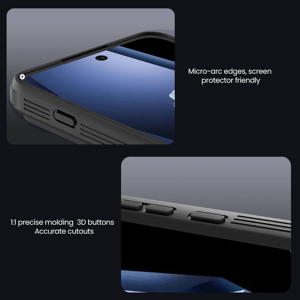 Чехол-крышка NILLKIN для Oneplus Ace 6, Oneplus Ace 6T, Oneplus 15R (серия CamShield Pro)